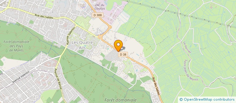 localisation de l'entreprise MONSIEUR PHILIPPE NOMBALLAIS à SAINT-JEAN-DE-MONTS