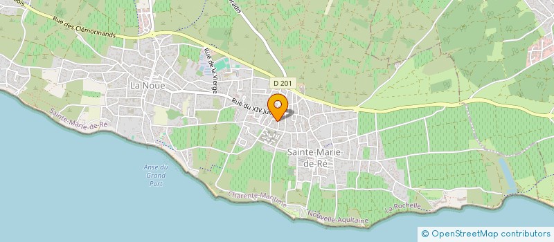 localisation de l'entreprise MONSIEUR PHILIPPE NONIS  SAINTE-MARIE-DE-RE
