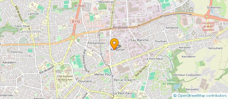 localisation de l'entreprise MONSIEUR PHILIPPE NORMAND à BREST