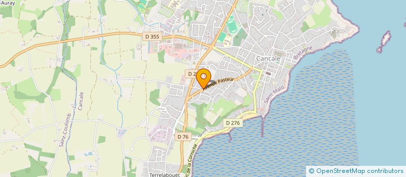 localisation de l'entreprise MONSIEUR PHILIPPE NOSLIER  CANCALE