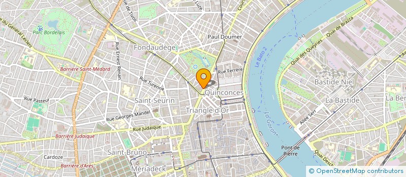 localisation de l'entreprise MONSIEUR PHILIPPE NOUGARET  BORDEAUX