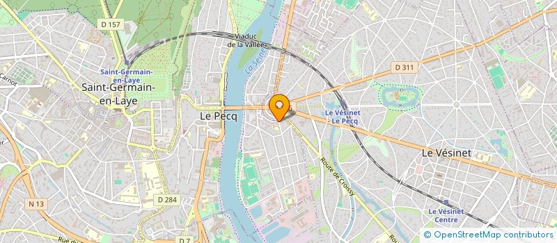 localisation de l'entreprise MONSIEUR PHILIPPE NOURY à LE PECQ