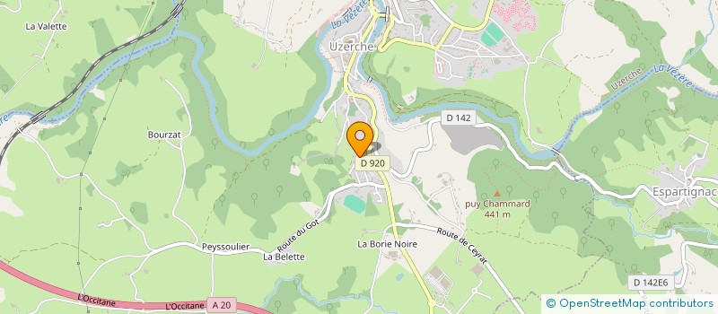localisation de l'entreprise MONSIEUR PHILIPPE NOUVET à UZERCHE