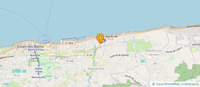 localisation de l'entreprise MONSIEUR PHILIPPE NOUZILLE  NEUVECELLE