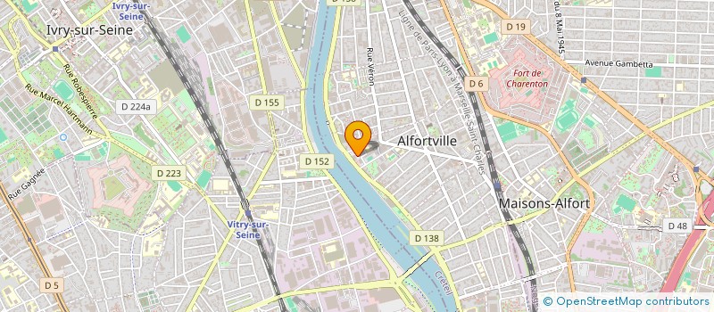 localisation de l'entreprise MONSIEUR PHILIPPE NOWCLERCQ à ALFORTVILLE