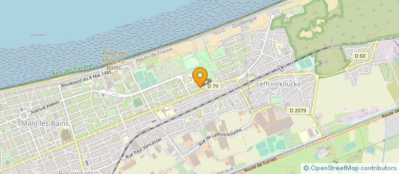 localisation de l'entreprise MONSIEUR PHILIPPE NOWE à DUNKERQUE