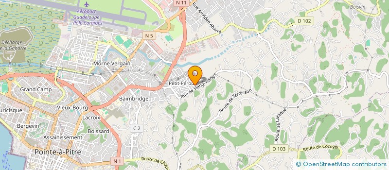 localisation de l'entreprise MONSIEUR PHILIPPE NOYON  LES ABYMES