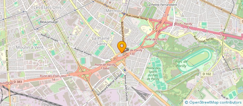 localisation de l'entreprise MONSIEUR PHILIPPE NUSSI  LYON