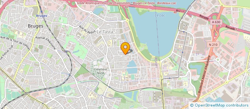 localisation de l'entreprise MONSIEUR PHILIPPE NYAME DIPOKO  SAINT-MEDARD-EN-JALLES