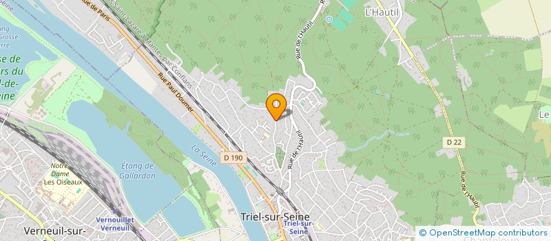 localisation de l'entreprise MONSIEUR PHILIPPE OBERT  TRIEL-SUR-SEINE