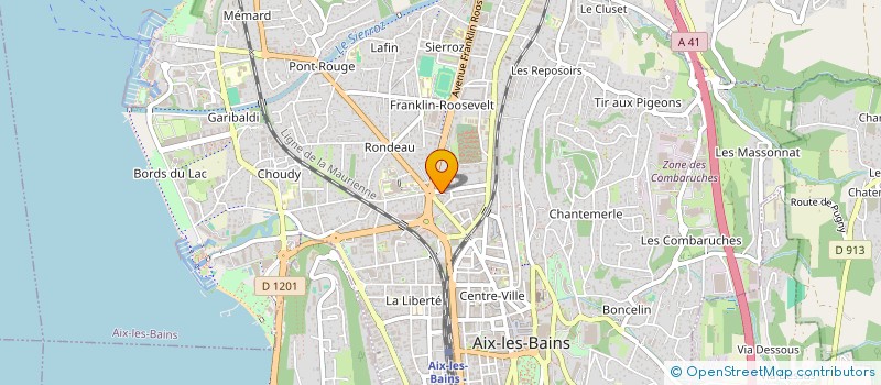 localisation de l'entreprise MONSIEUR PHILIPPE OBISSIER à AIX-LES-BAINS