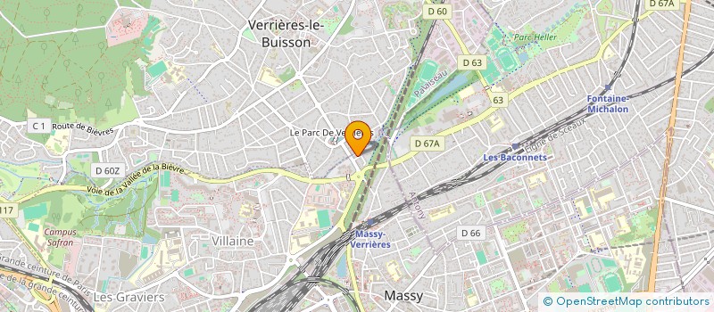 localisation de l'entreprise MONSIEUR PHILIPPE OBRE à MASSY