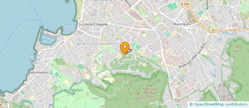 localisation de l'entreprise MONSIEUR PHILIPPE ODDOU  MARSEILLE