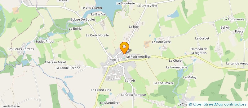 localisation de l'entreprise MONSIEUR PHILIPPE ODENT  FEINS