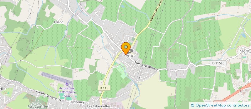 localisation de l'entreprise MONSIEUR PHILIPPE OLIVAN  YVRAC