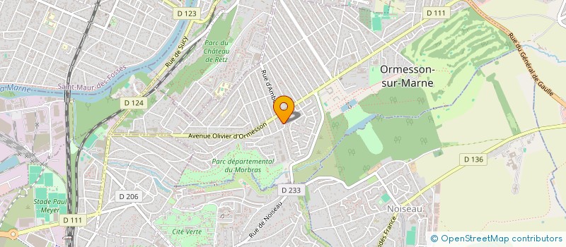 localisation de l'entreprise MONSIEUR PHILIPPE OLIVEIRA  ORMESSON-SUR-MARNE