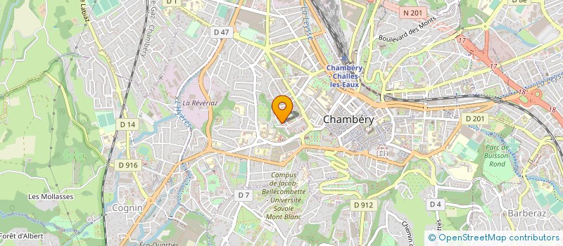 localisation de l'entreprise MONSIEUR PHILIPPE OLIVIER  CHAMBERY