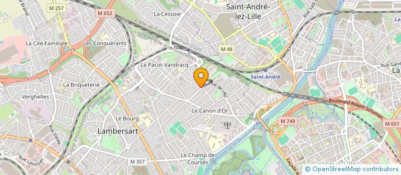 localisation de l'entreprise MONSIEUR PHILIPPE OLIVIER à LAMBERSART