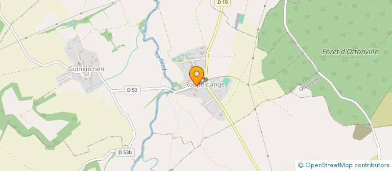 localisation de l'entreprise MONSIEUR PHILIPPE OLLA  BETTANGE