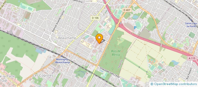 localisation de l'entreprise MONSIEUR PHILIPPE OLLIER à TAVERNY