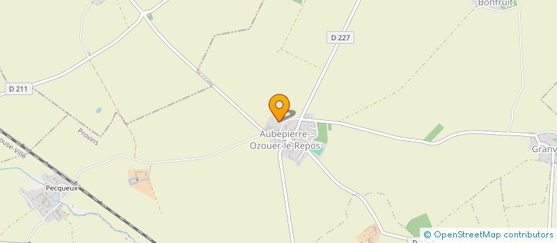 localisation de l'entreprise MONSIEUR PHILIPPE OLLIVIER à AUBEPIERRE-OZOUER-LE-REPOS