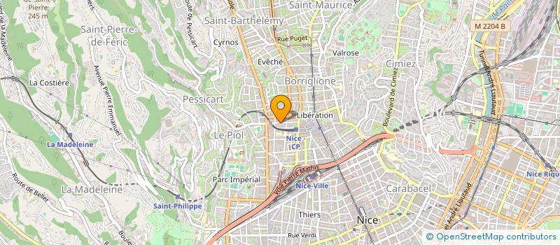 localisation de l'entreprise MONSIEUR PHILIPPE OLMI à VENCE