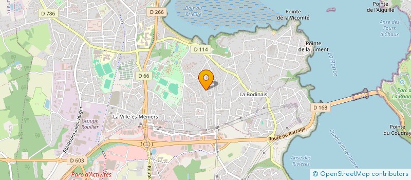 localisation de l'entreprise MONSIEUR PHILIPPE OLSINA  DINARD