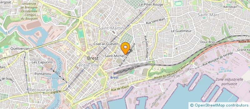 localisation de l'entreprise MONSIEUR PHILIPPE OMNES à BREST