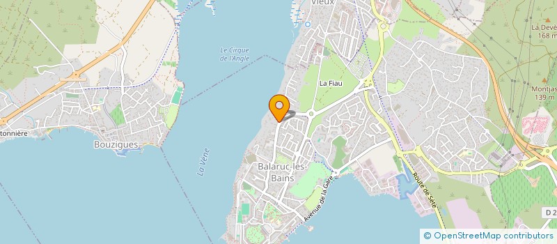 localisation de l'entreprise MONSIEUR PHILIPPE ORENGO  BALARUC-LES-BAINS