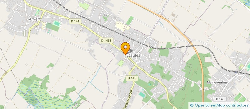 localisation de l'entreprise MONSIEUR PHILIPPE ORGERON  ETAULES