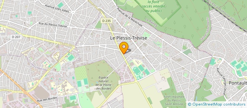localisation de l'entreprise MONSIEUR PHILIPPE OROFINO à LE PLESSIS-TREVISE