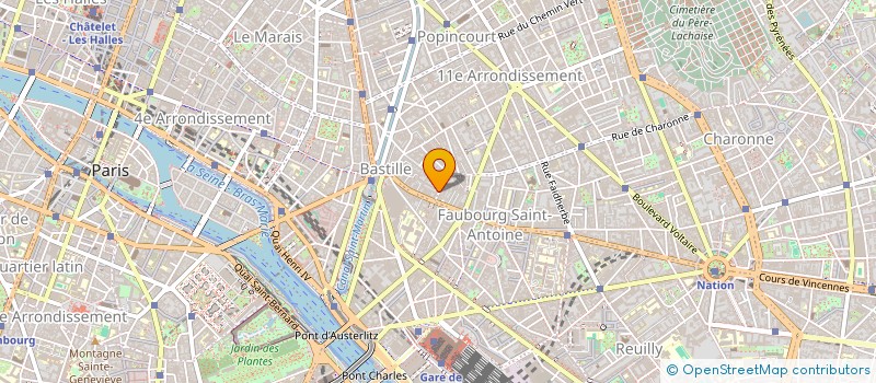 localisation de l'entreprise MONSIEUR PHILIPPE OTMESGUINE  PARIS