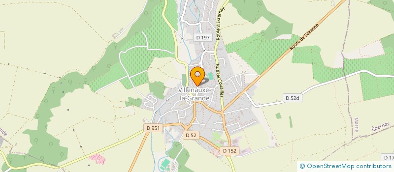 localisation de l'entreprise MONSIEUR PHILIPPE OUDARD à VILLENAUXE-LA-GRANDE