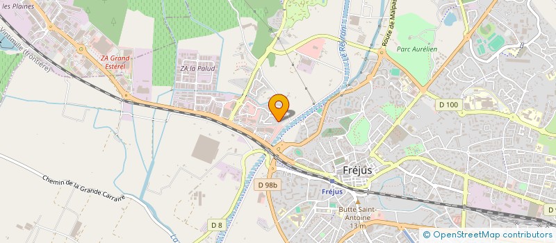 localisation de l'entreprise MONSIEUR PHILIPPE OUERGHI à FREJUS