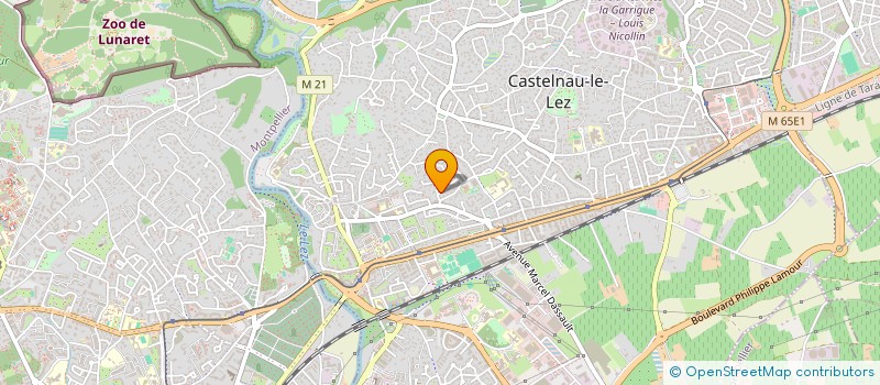 localisation de l'entreprise MONSIEUR PHILIPPE OUTREBON à CASTELNAU-LE-LEZ