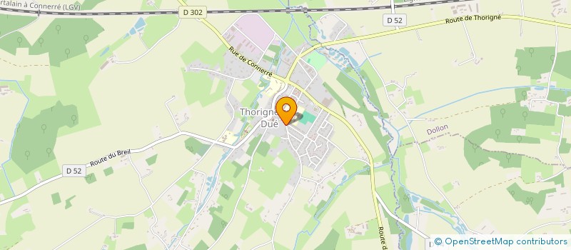 localisation de l'entreprise MONSIEUR PHILIPPE OUVRARD  THORIGNE-SUR-DUE