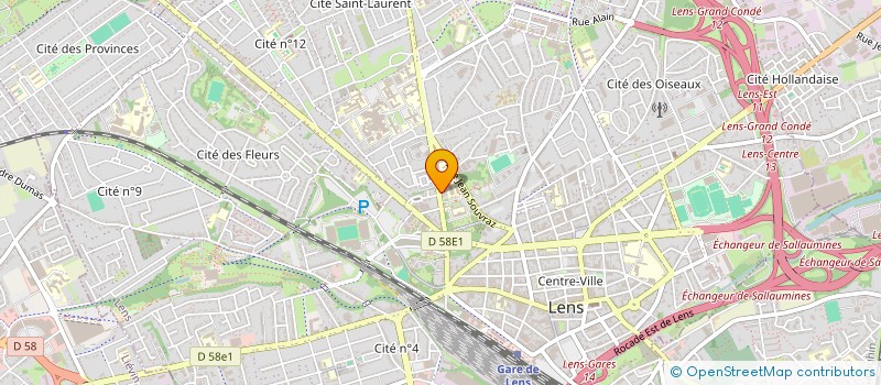 localisation de l'entreprise MONSIEUR PHILIPPE OWCA  LENS