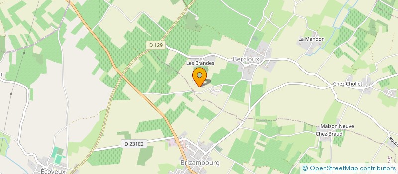 localisation de l'entreprise MONSIEUR PHILIPPE PACAUD à SAINT-HILAIRE-DE-VILLEFRANCHE