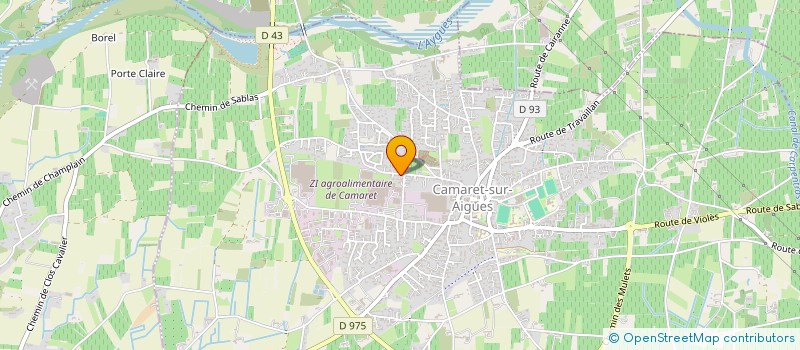 localisation de l'entreprise MONSIEUR PHILIPPE PACE  CAMARET-SUR-AIGUES