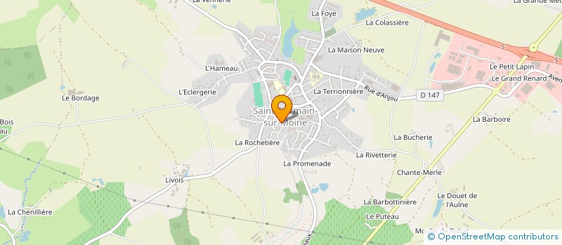 localisation de l'entreprise MONSIEUR PHILIPPE PACHECO à SEVREMOINE