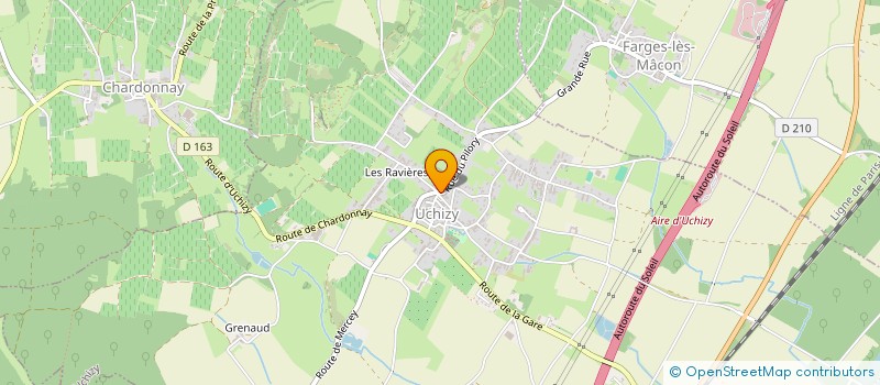 localisation de l'entreprise MONSIEUR PHILIPPE PACORET à UCHIZY