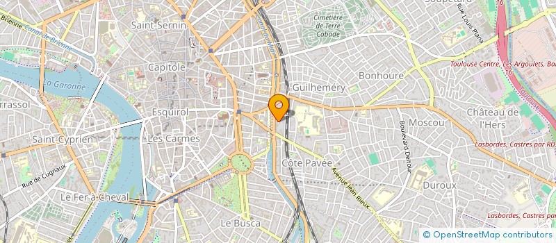 localisation de l'entreprise MONSIEUR PHILIPPE PADRIXE  TOULOUSE