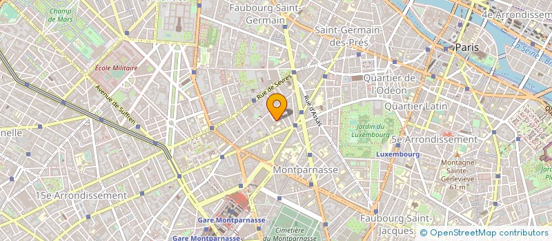 localisation de l'entreprise MONSIEUR PHILIPPE PAGNON à PARIS