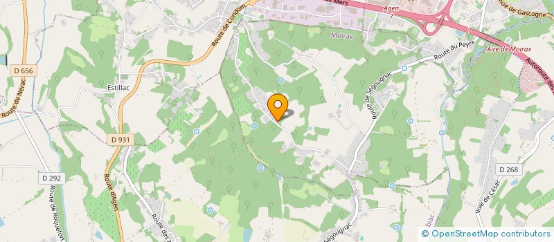 localisation de l'entreprise MONSIEUR PHILIPPE PAGNOUX  MOIRAX