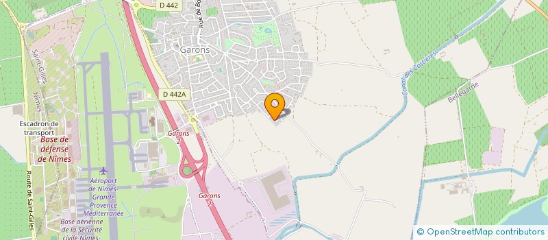 localisation de l'entreprise MONSIEUR PHILIPPE PAILHES  GARONS