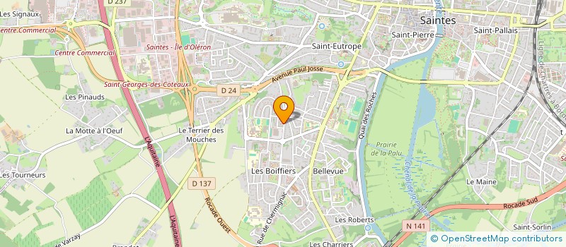 localisation de l'entreprise MONSIEUR PHILIPPE PAILLAT  LES GONDS