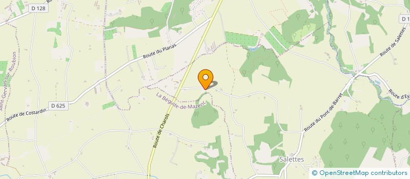 localisation de l'entreprise MONSIEUR PHILIPPE PAINEAU  SALETTES