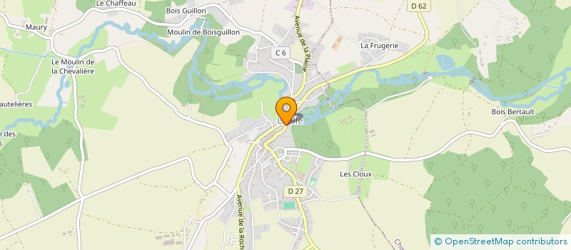 localisation de l'entreprise MONSIEUR PHILIPPE PAIRON  LATILLE