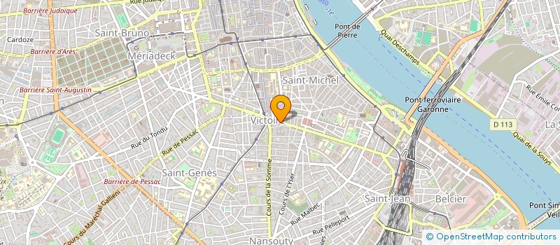 localisation de l'entreprise MONSIEUR PHILIPPE PALAT  BORDEAUX