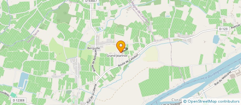 localisation de l'entreprise MONSIEUR PHILIPPE PALLARO  SAINTE-TERRE